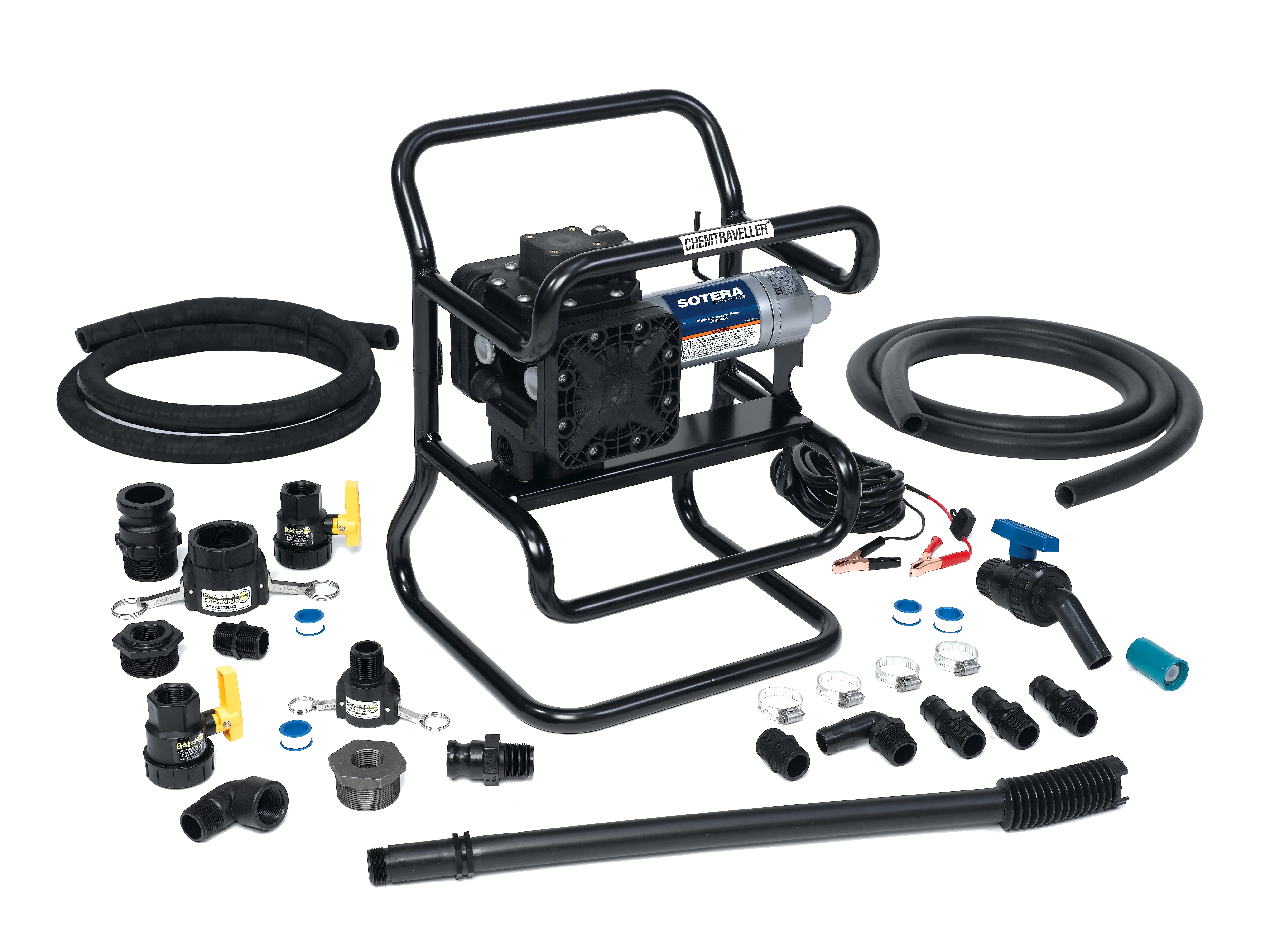 Sotera® DC 15 GPM Chemtraveller Diaphragm Pump Kit
